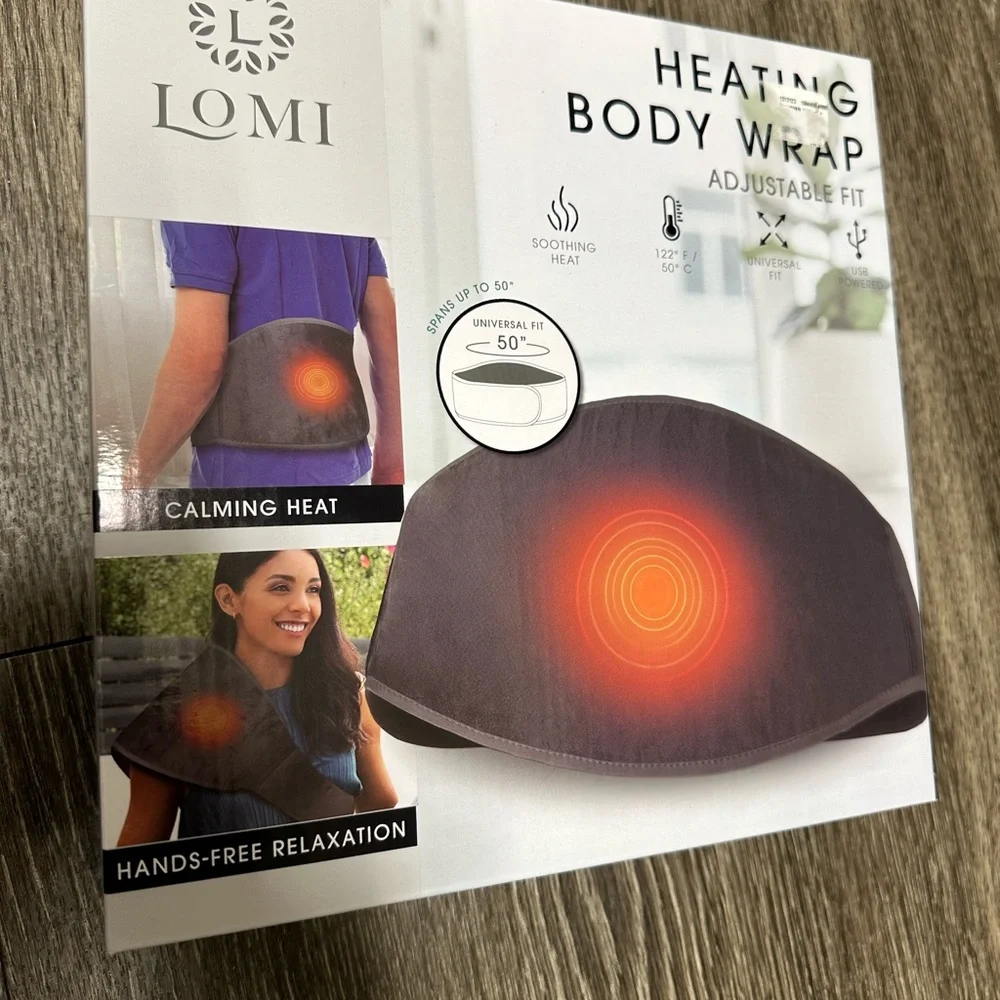 Gray Heating Body Wrap